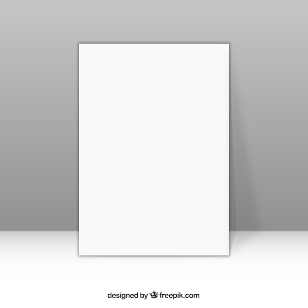 Free Vector blank paper