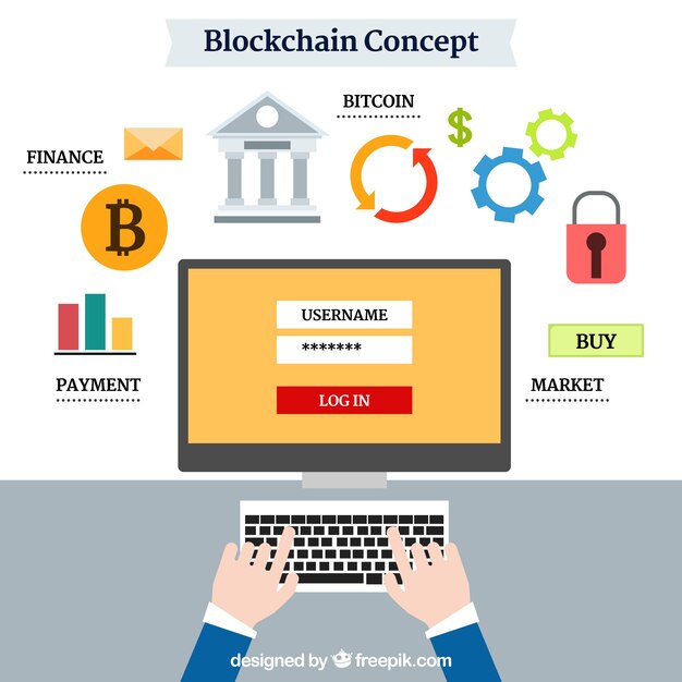 Blockchain concept