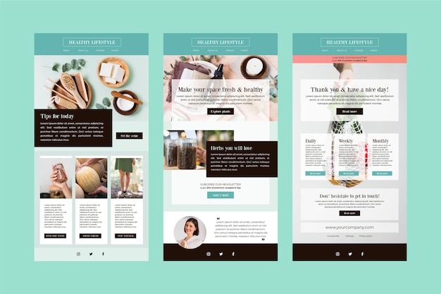 Blogger email template