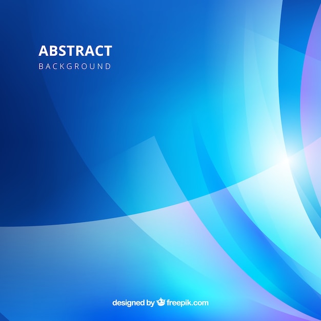 Blue background in abstract style