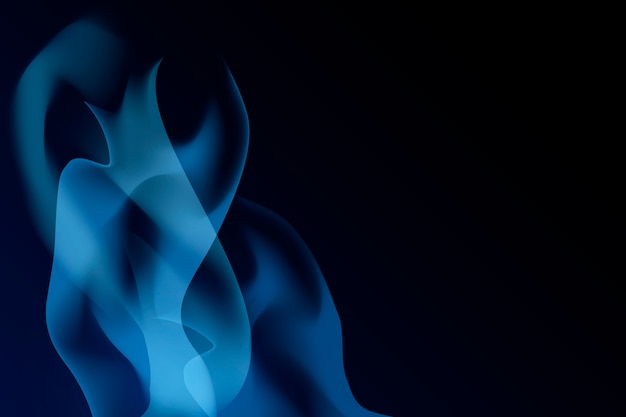 Free Vector blue blaze background