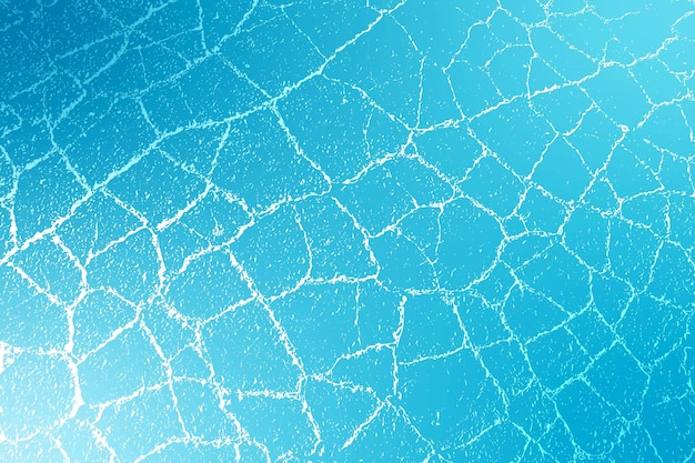 Free Vector blue cracked pattern texture background