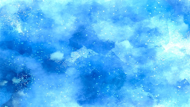 Blue Galactic Background