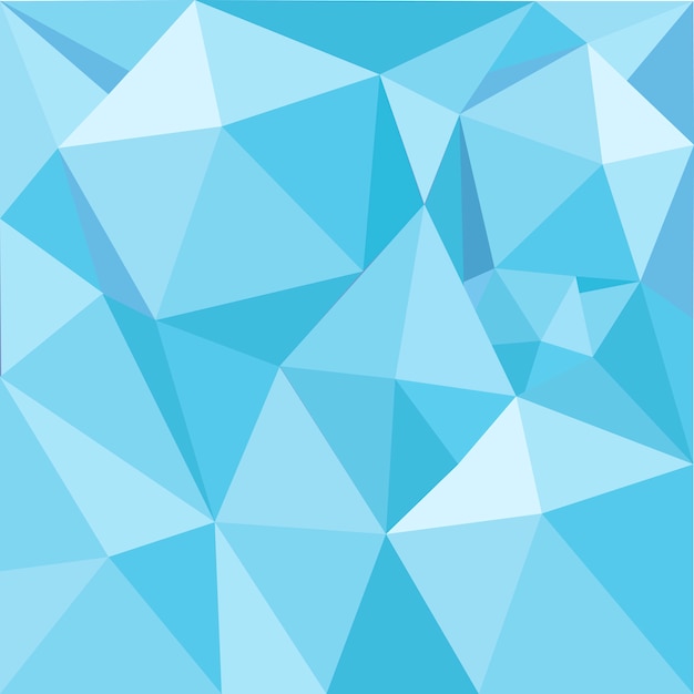 Free vector blue geometry textured illustration background