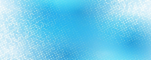 Free Vector blue glitter style halftone background