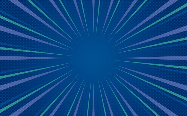 Blue gradient halftone background vector