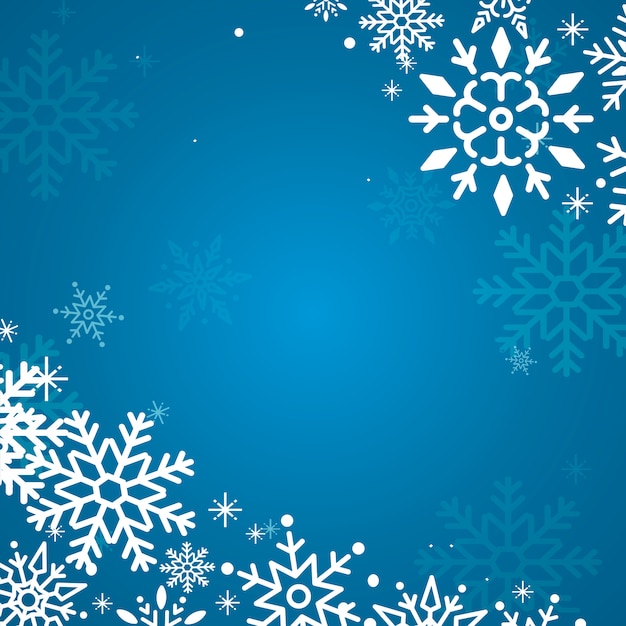 Blue holiday design background vector