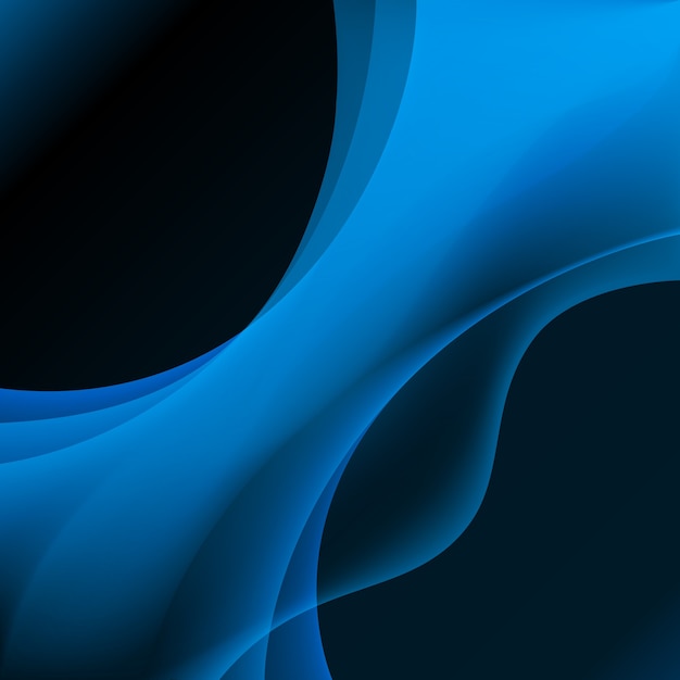 Blue plasma abstract background