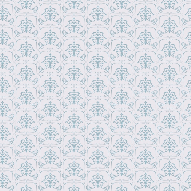 Blue seamless wallpaper pattern