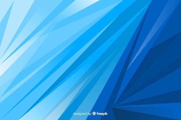 Blue shapes background abstract