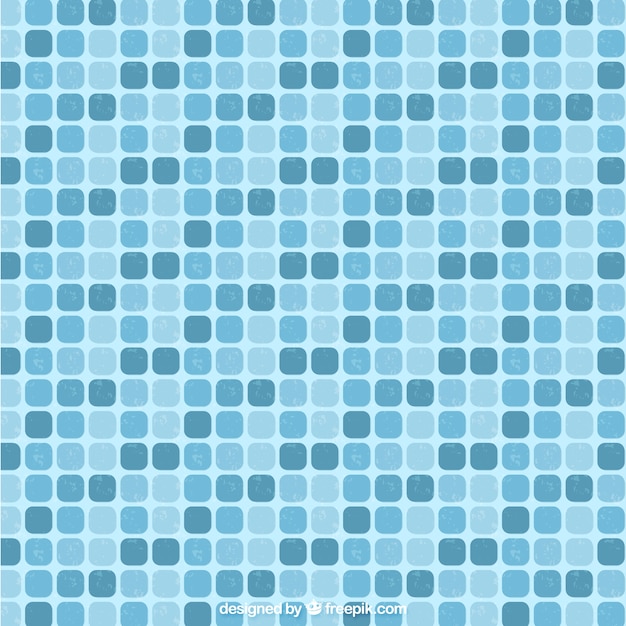 Free Vector blue tiles pattern 