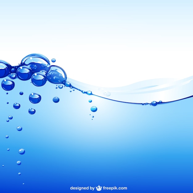 Blue water background