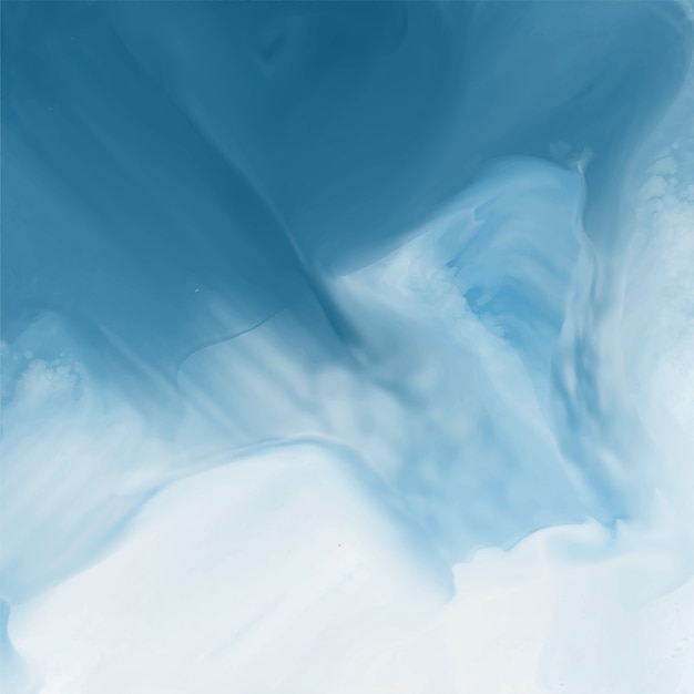 Blue watercolor flow texture background