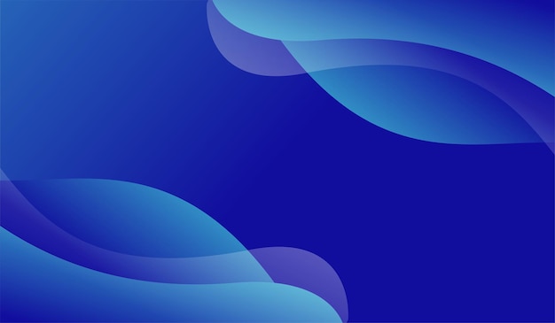 Free Vector blue wave background gradient design modern abstract