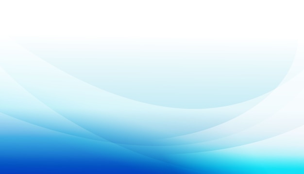 Blue wavy abstract background