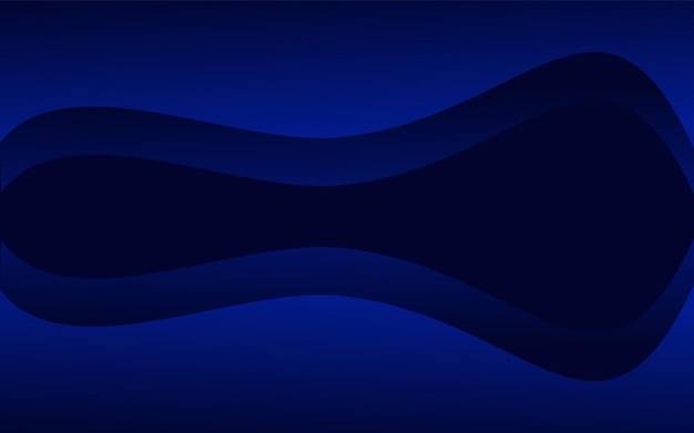 Free vector blue wavy background modern design