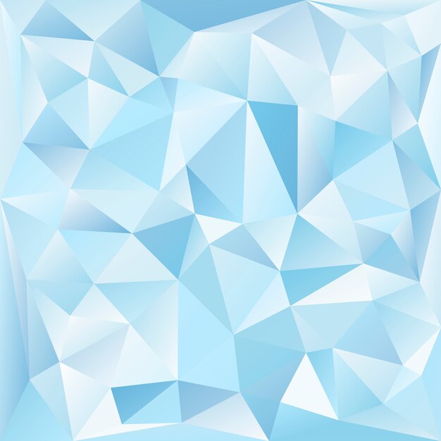 Blue and white crystal textured background