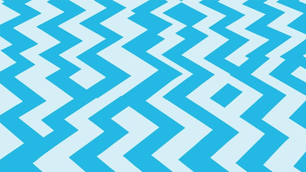 Free Vector blue zig zag pattern