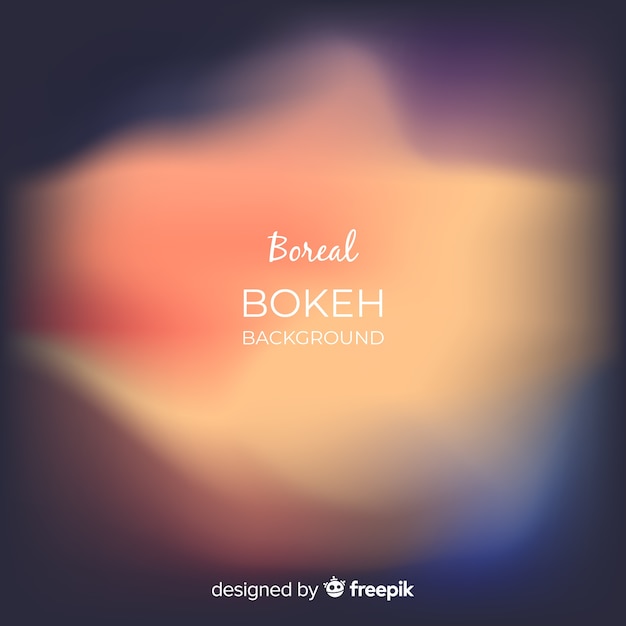 Blurred bokeh background