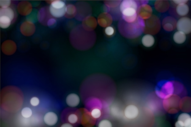 Blurred bokeh background