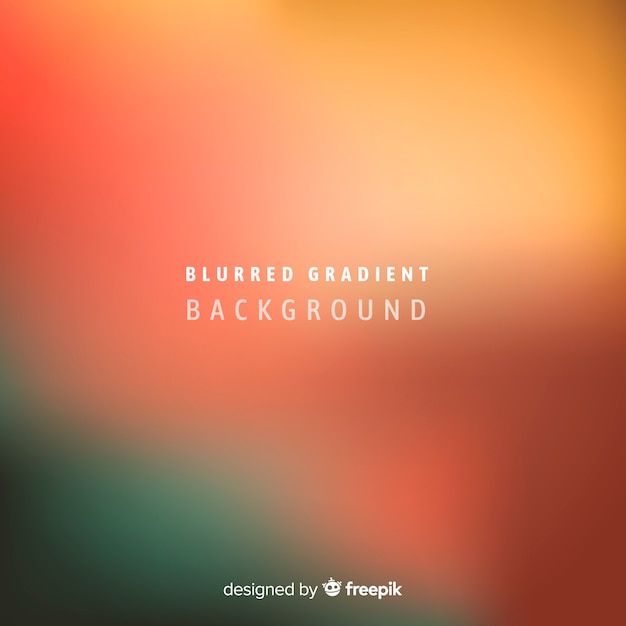 Blurred gradient background