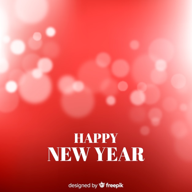 Blurred new year 2019 background