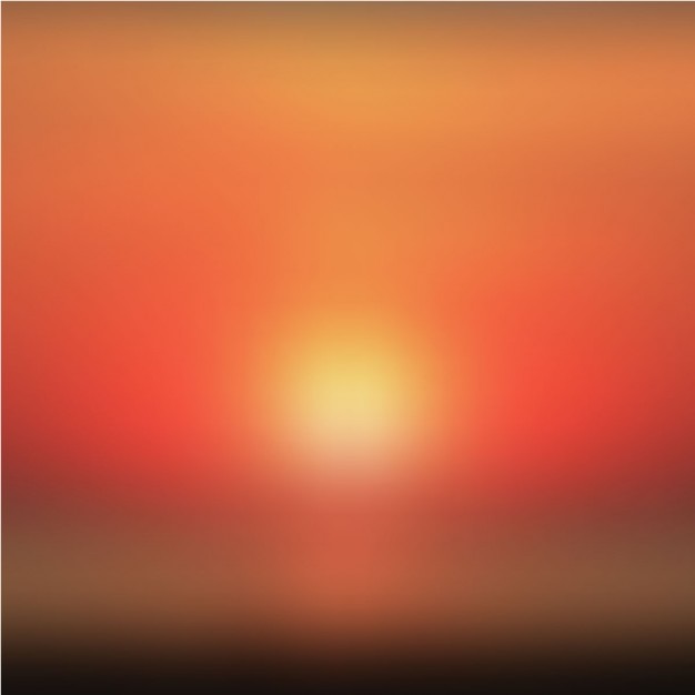 Free vector blurred sunset background