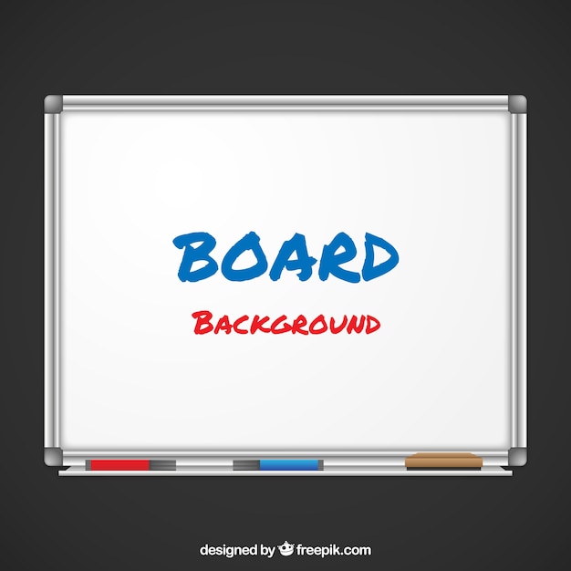 Free Vector board background