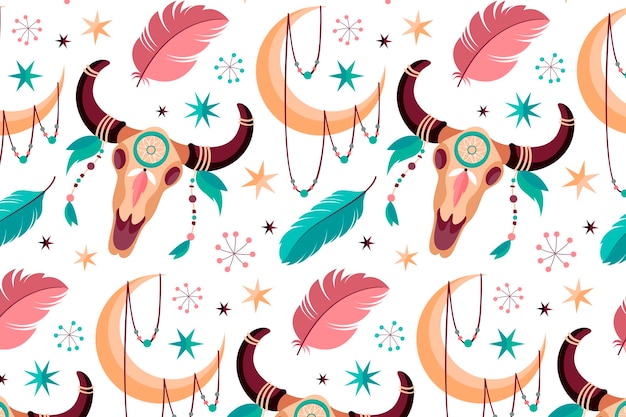 Boho pattern design