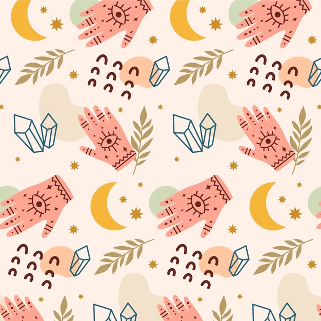 Boho pattern design