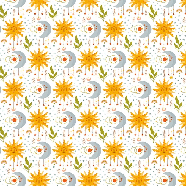 Boho pattern design