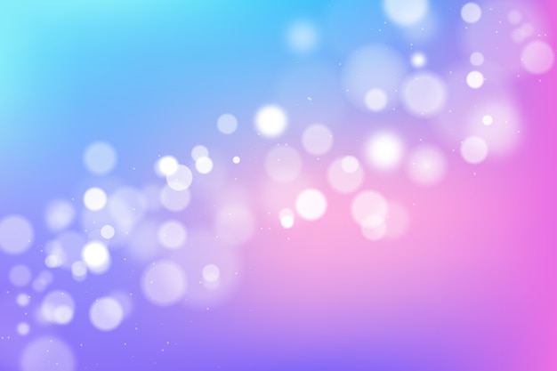 Bokeh background concept