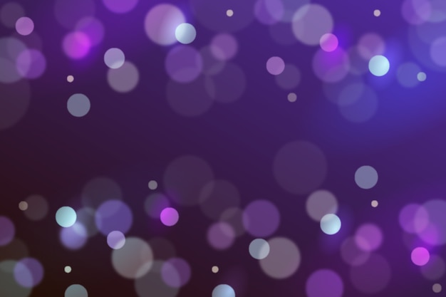 Bokeh background concept