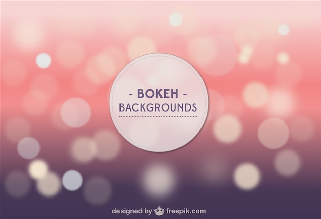 Bokeh background template