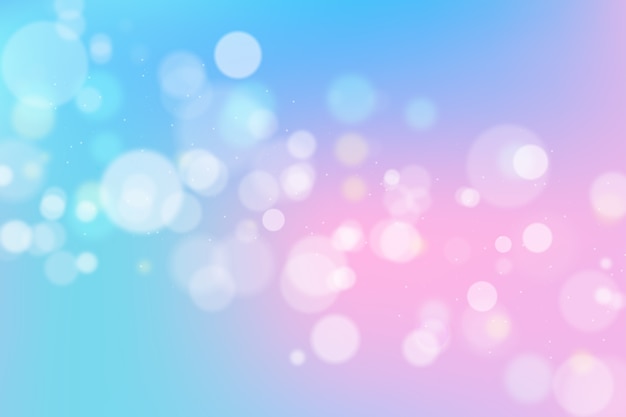 Bokeh blurry background concept