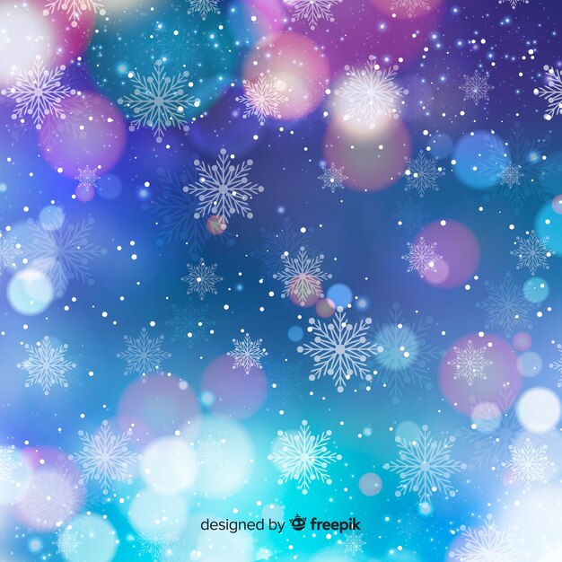 Bokeh christmas background