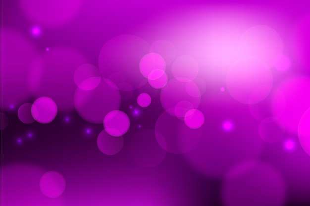 Bokeh effect backdrop gradient style