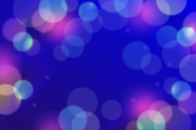 Bokeh effect background design