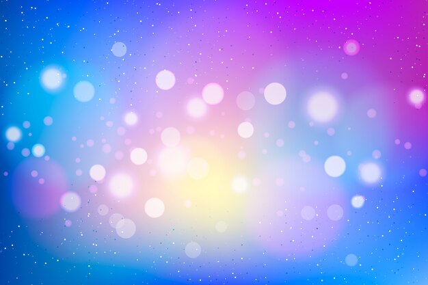 Bokeh effect background