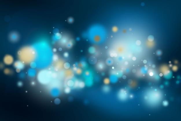 Bokeh lights background concept