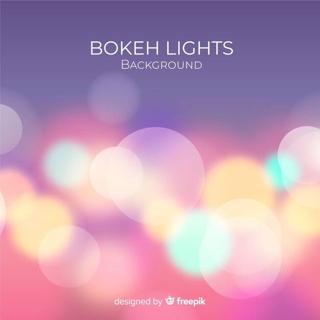 Bokeh lights background