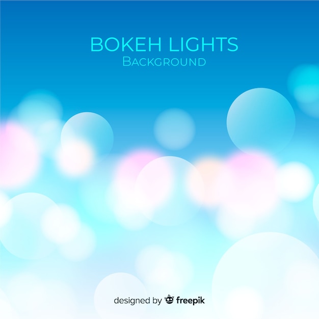 Bokeh lights background