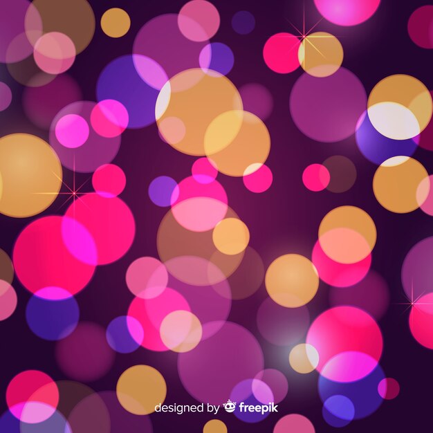 Bokeh lights background