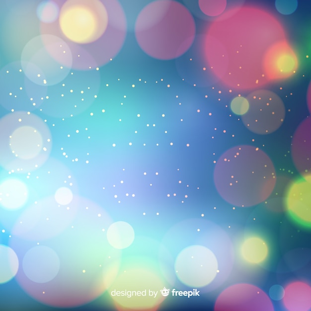 Bokeh lights background