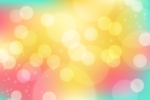 Bokeh theme for wallpaper