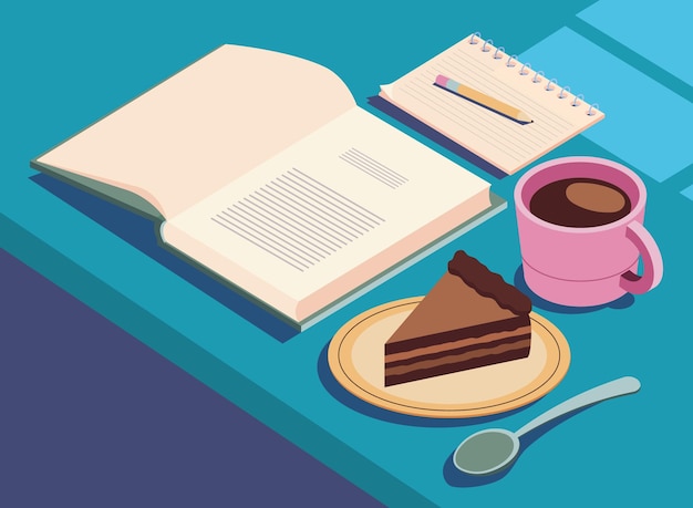 Book coffee and cake