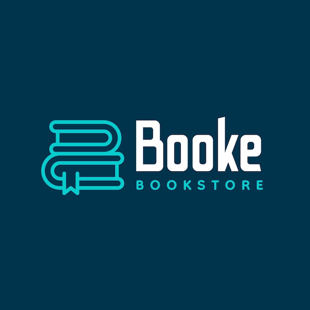 Book logo template