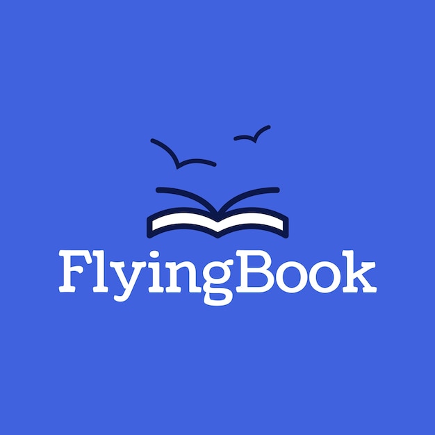 Book logo template