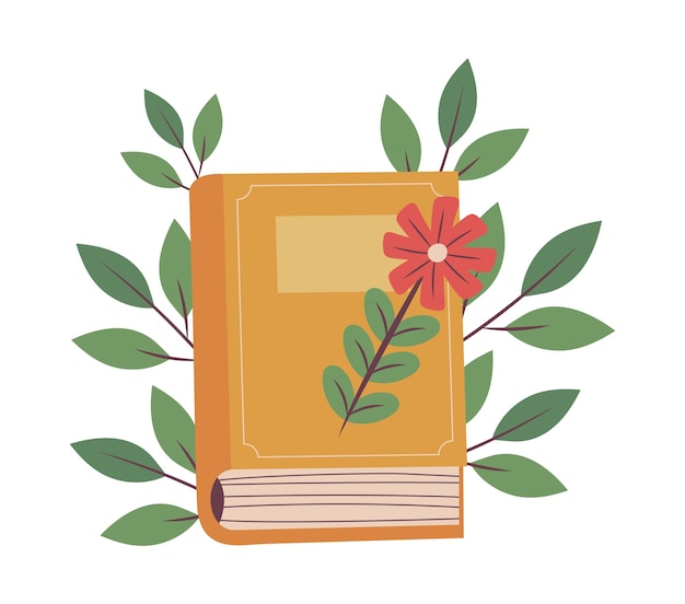 Free Vector book read book day icon