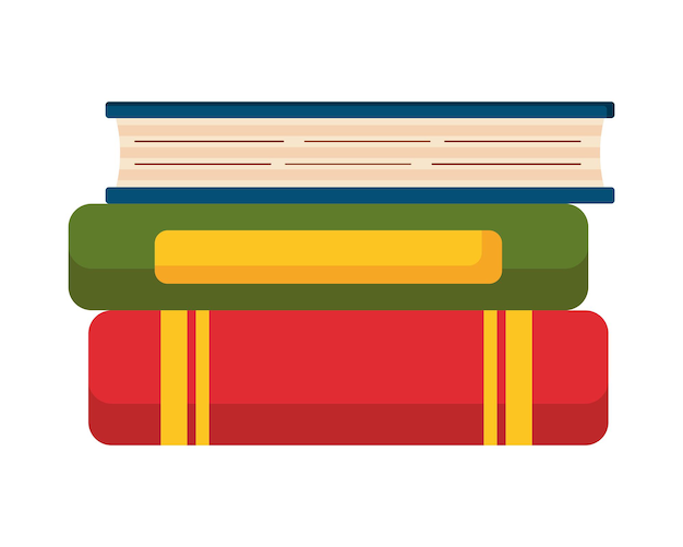 Free Vector books literature design